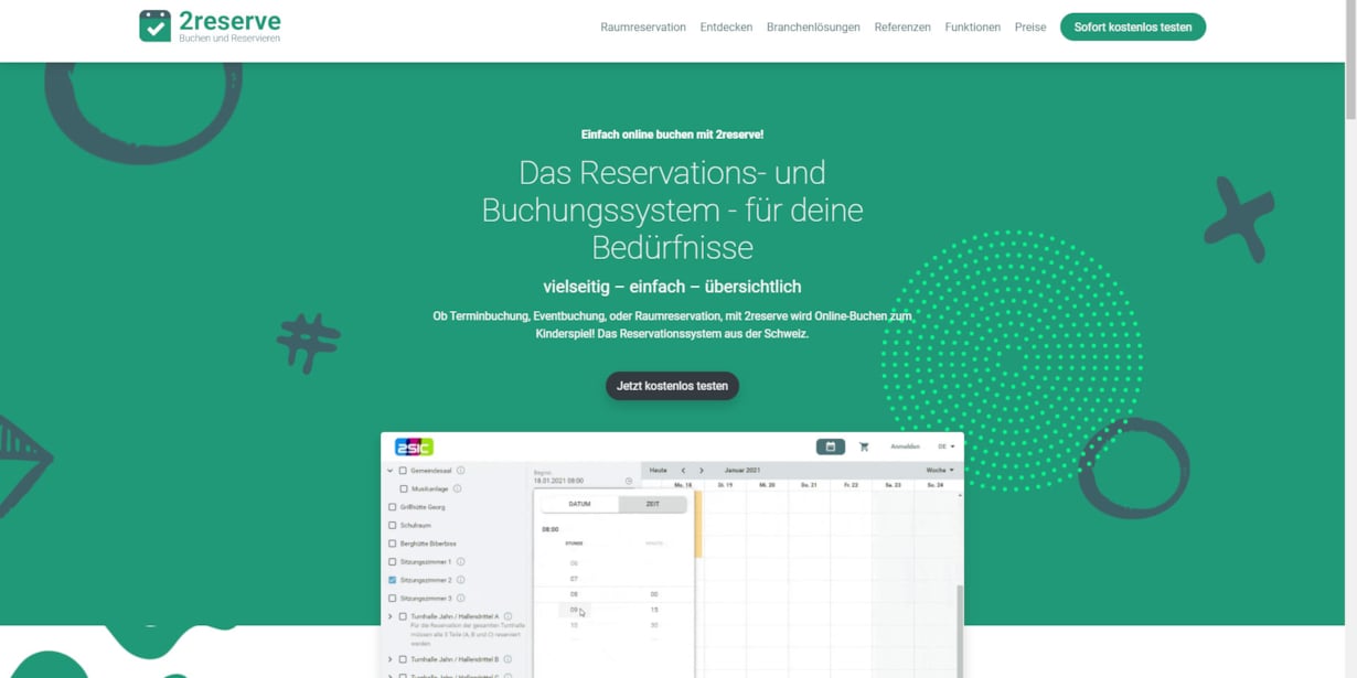 Das Reservationssystem erhält eine neue Website